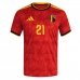 Belgien Nathan Ngoy #25 Hemmatröja VM 2026 Kortärmad